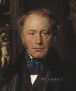 comte retrato cabeza Hippolyte Delaroche Pinturas al óleo